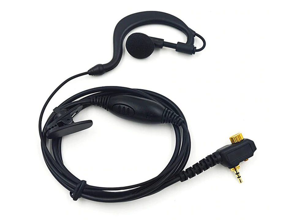 Walkies4Events - Oreillette avec contour d’oreille (2 fils) pour Motorola MTH650 RA-M1