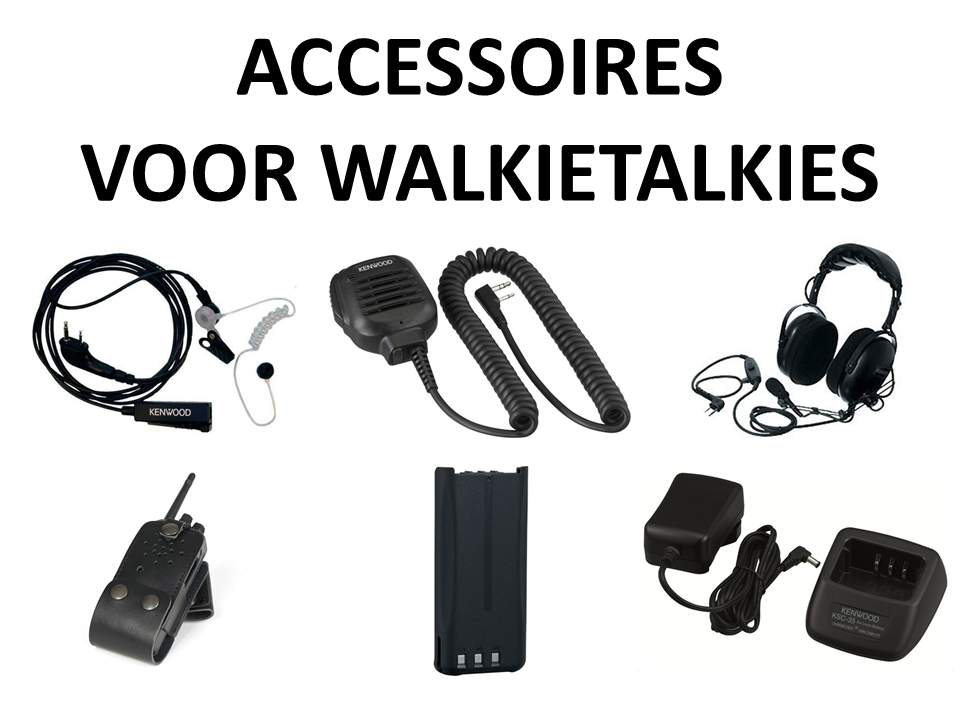 Walkies4Events - Verkoop - Offerte - Accessoires voor walkietalkies