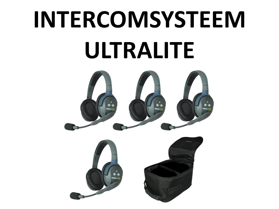 Walkies4Events - Verkoop - Offerte - Intercomsystemen - UltraLITE Eartec